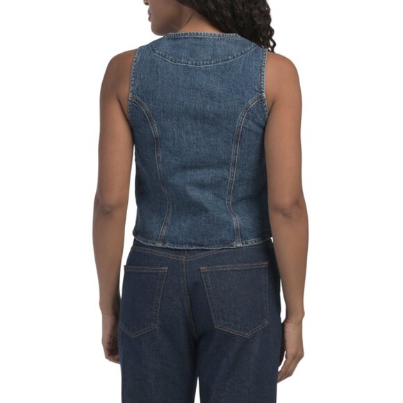 SEVENTY+MOCHI Blue Bea Vest - Picture 2 of 2